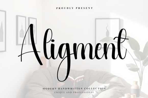 Aligment: A Sophisticated Script for Autumnal Design