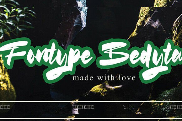 Bedyta: The Bold Script Font for Modern Branding