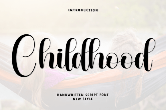 Childhood: A Graceful Script for Modern Design