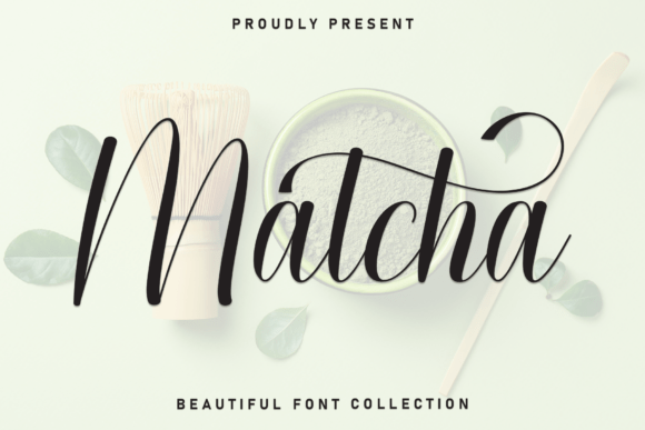 Elevate Your Design with the Matcha Script Font