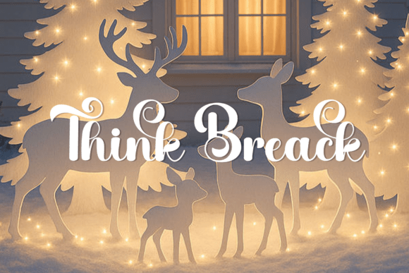 Elevate Your Projects with the Think Break Script Font