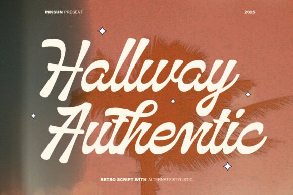 Hallway Authentic: A Retro Typeface for Modern Design