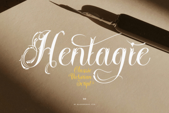 Hentagie: Victorian Calligraphy for Modern Design