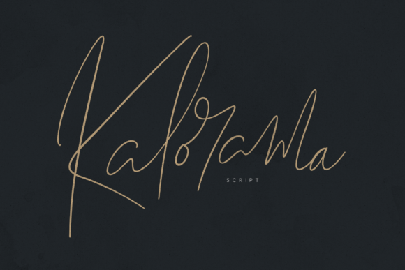 Kalorama: The Signature Font for Modern Luxury Branding