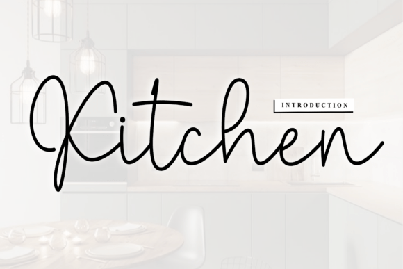 Kitchen Font: Artisanal Typography for Modern Branding