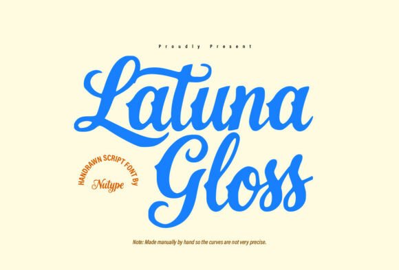 Latuna Gloss: A Script Typeface with Authentic Character