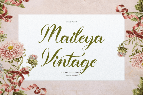 Maileya Vintage: A Typeface for Timeless Branding