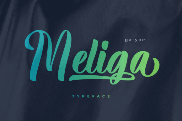 Meliga: A Bold Script Font for Modern Design
