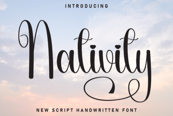 Nativity Font: Elegant Script for Modern Branding