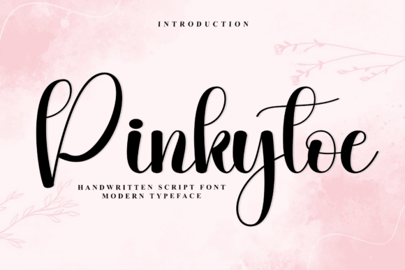 Pinkytoe: The Elegant Script Font for Luxury Branding