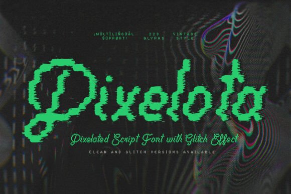 Pixelota: Vintage Pixel Font with Modern Edge