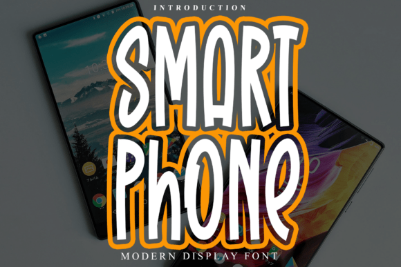 Smart Phone: A Modern Font for Autumnal Elegance