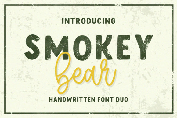 Smokey Bear: A Dynamic Duo for Modern Designers