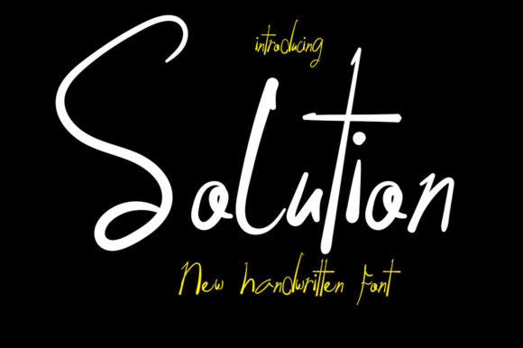Solution: A Chic Script Font for Authentic Design