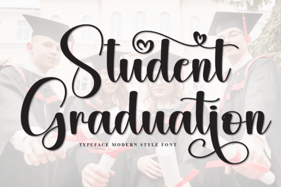 Student Graduation: Elevating Design with Elegant Typography