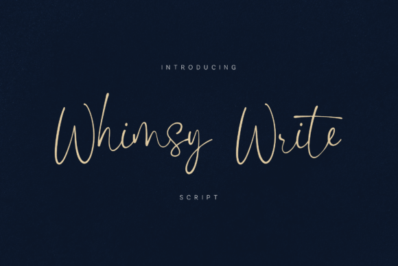 Whimsy Write: Elevating Modern Design with Authentic Handwritten Elegance