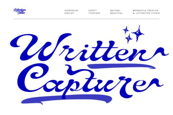 Written Capture: The Expressive Display Script